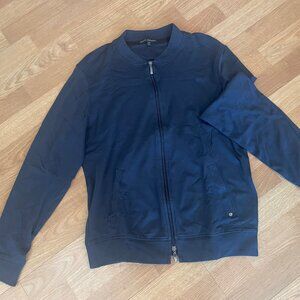 Robert Barakett Mens Full Zip Jacket, Navy new without tags size M